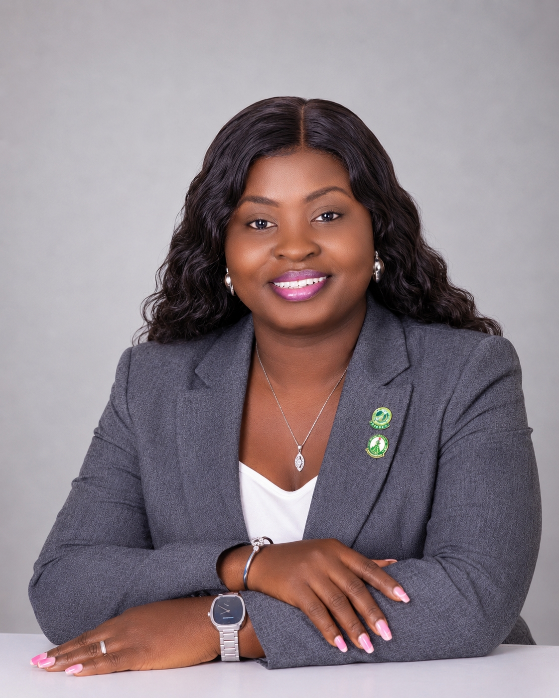 Surv. Mrs. Oriyomi Rachael Adeyemi — Managing Partner and SURCON licensed land surveyor, Firstline Geospatial Services Limited Ikeja Lagos